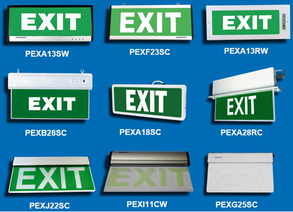 Lưu ý sử dụng đèn exit PEXB28SC Paragon mang lại hiệu quả cao